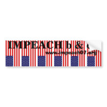Impeach b&c bumper stickers