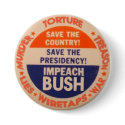 Impeach Bush 3-Inch Button