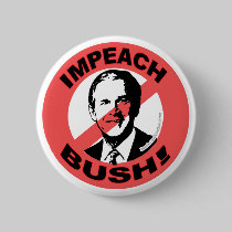 Impeach Bush buttons