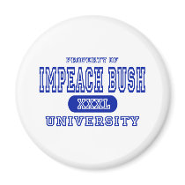 Impeach Bush University magnets