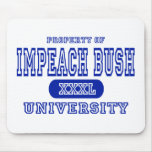 Impeach Bush University Mouse Mats
