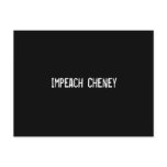 Impeach Cheney Postcard