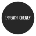 Impeach Cheney stickers