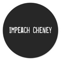 Impeach Cheney stickers