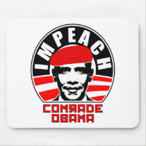 Impeach Comrade Obama Mousepads