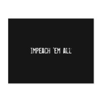 impeach 'em all postcards