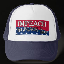 IMPEACH FOR PEACE HAT hats