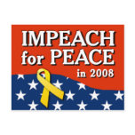 IMPEACH FOR PEACE POSTCARD