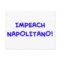 IMPEACH NAPOLITANO postcards