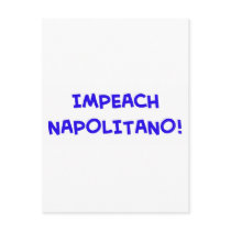 IMPEACH NAPOLITANO postcards