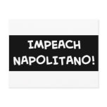 IMPEACH NAPOLITANO postcards