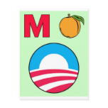 Impeach Obama barack president m peach postcards