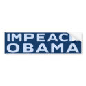 Impeach Obama Bumper Sticker bumper stickers