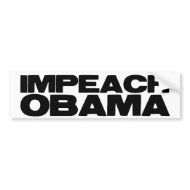 Impeach Obama bumpersticker
