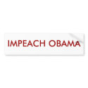 Impeach Obama bumper stickers