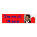 Impeach Obama bumper stickers