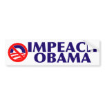 Impeach Obama Bumper Sticker