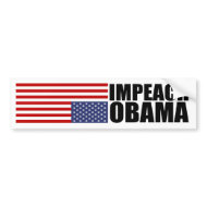 Impeach Obama bumpersticker