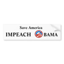 Impeach Obama Bumper Sticker