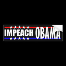 Impeach Obama bumper stickers