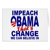 Impeach Obama Cards