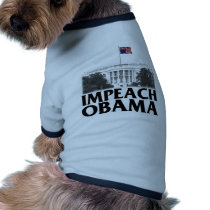 Impeach Obama Pet T Shirt