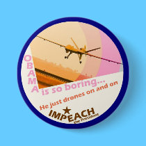 Impeach Obama: He's too boring buttons