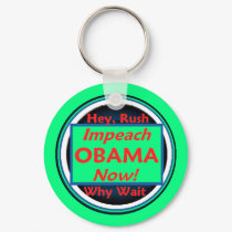 IMPEACH OBAMA Keychain