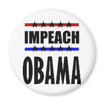 Impeach Obama Fridge Magnet