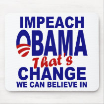 Impeach Obama Mouse Pad