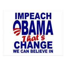 Impeach Obama Post Cards