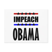 Impeach Obama Post Card