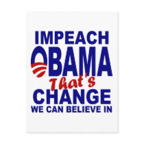 Impeach Obama postcards by Megatudes Impeach Obama postcards