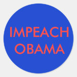 IMPEACH OBAMA STICKER