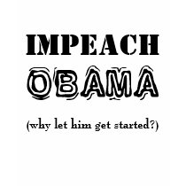 IMPEACH OBAMA t-shirts