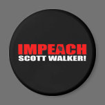 Impeach Scott Walker Magnet
