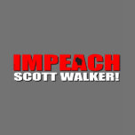 Impeach Scott Walker T-shirt