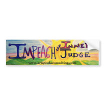 Impeach the Inner Judge bumper stickers