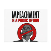 Impeachment is a Public Option postcards by Megatudes Impeachment is a Public Option postcards
