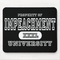 Impeachment University Dark mousepads