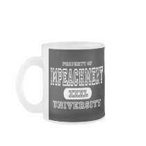 Impeachment University Dark mugs