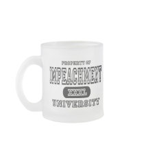 Impeachment University mugs