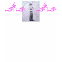 "Imperfect Angel" (pink) Ladies Spaghetti Top t-shirts by SublimeSorrow "Imperfect Angel" (pink) Ladies Spaghetti Top t-shirts