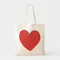 imperfect heart (red) bags