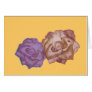 imperfect roses greeting card