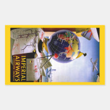 Imperial Airways Globe Stickers