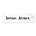 Imperial Avenger Bumper Sticker