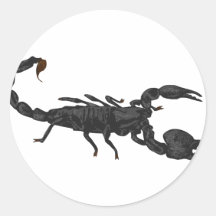 Imperial Black Scorpion Stickers