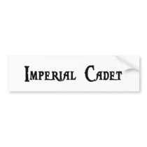 Imperial Cadet Bumper Sticker