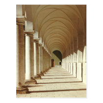 Imperial Castle stables. Dresden, Germany. Color postcards